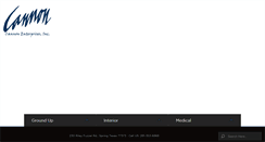 Desktop Screenshot of cannonenterprisesinc.com